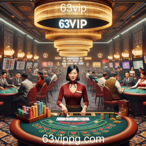 Descubra a Emoção do Live Casino no 63vip